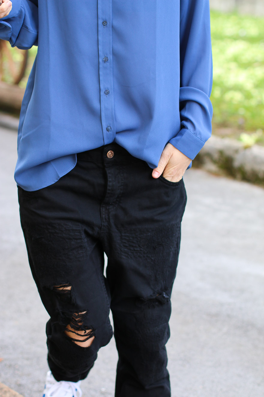 chemise-bleue-pantalon-noir4