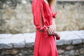 Robe Corail Femme New Direction Taille 6 - Occasion Très Bon état, Sans Manches